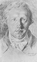 Carstens, Selbstportrait, 1784