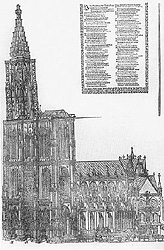 Straßburger Münster, 1574