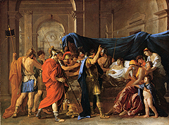 Poussin, La mort de Germanicus, 1627