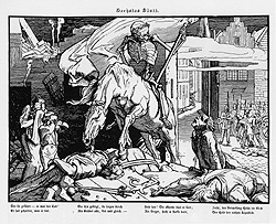 Rethel, Der Tod als Sieger, 1849
