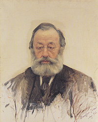 Böcklin, Bildnis Gottfried Keller, 1889