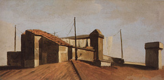 Valenciennes, Dächer im Sonnenlicht, 1782-1784