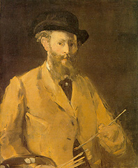 Manet, Selbstporträt mit Palette, 1879 