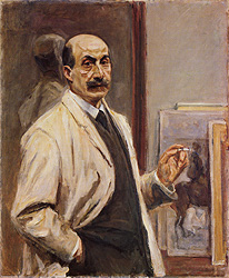 Liebermann, Selbstbildnis, 1909/1910