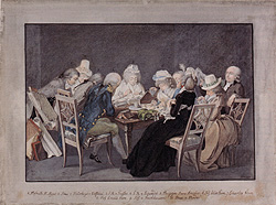 Kraus, Abendgesellschaft, um 1795