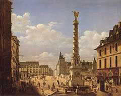 Bouhot, Vue de la fontaine de la place du Châtelet