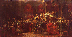 Gérard, Sacre de Charles X à Reims, 1825-29