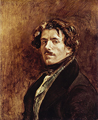 Delacroix, Autoportrait, 1837