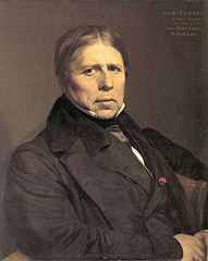 Ingres, Autoportrait, 1858