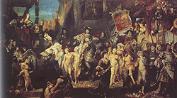 Makart, Der Einzug Kaiser Karls V. in Antwerpen, 1878