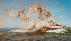 Cabanel, Naissance de Vénus, 1863